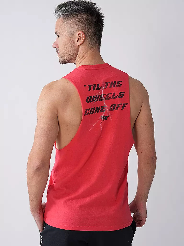 UNDER ARMOUR | Camiseta de tirantes The Rock para hombre | Rojo