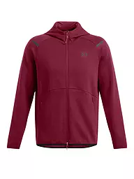 UNDER ARMOUR | Chaqueta de hombre Unstoppable | Rojo oscuro