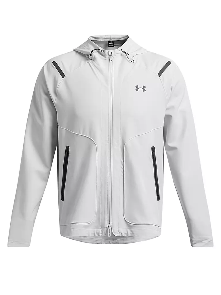 UNDER ARMOUR | Chaqueta con capucha para hombre UA Unstoppable | Gris