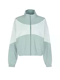 UNDER ARMOUR | Chaqueta con capucha para mujer Rival Woven | Menta