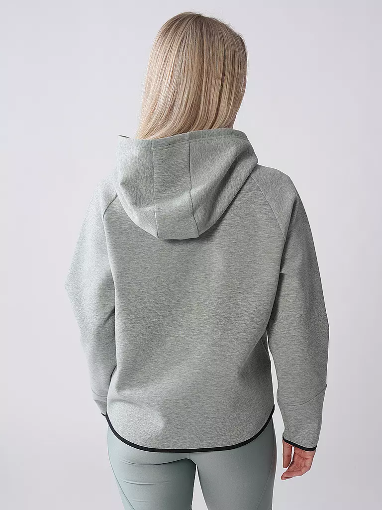 UNDER ARMOUR | Chaqueta con capucha para mujer UA Unstoppable Fleece con cremallera completa | Menta
