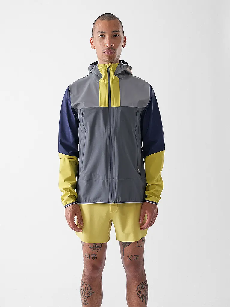 UNDER ARMOUR | Chaqueta de fitness para hombre UA Halo Run | Gris