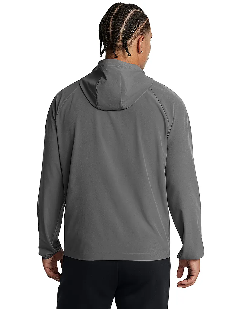 UNDER ARMOUR | Chaqueta de hombre UA Windbreaker Stretch | Gris