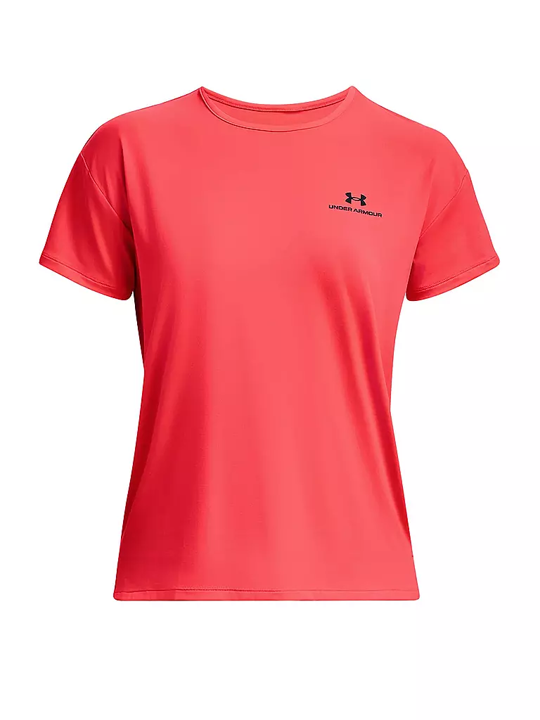 UNDER ARMOUR | Damen Fitnessshirt UA Rush Energy 2.0 | Rojo