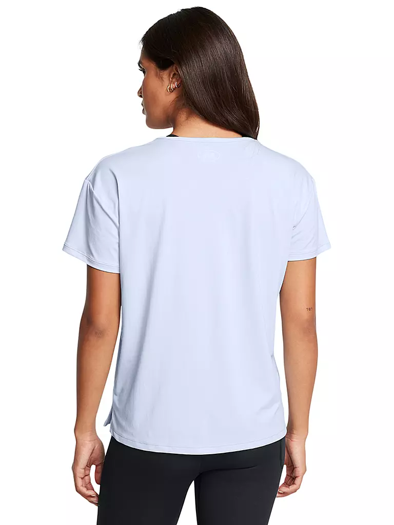UNDER ARMOUR | Damen Fitnessshirt UA Rush Energy 2.0 | Azul claro