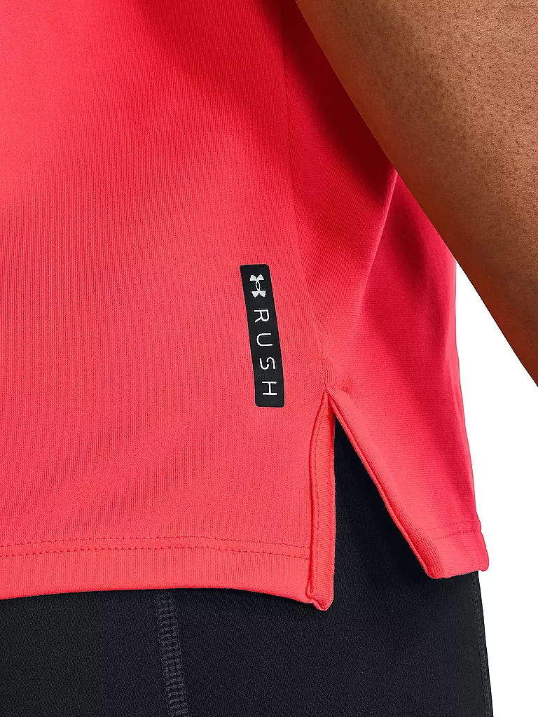 UNDER ARMOUR | Damen Fitnessshirt UA Rush Energy 2.0 | Rojo
