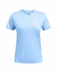 UNDER ARMOUR | Camiseta de fitness para mujer UA Tech™ Twist | Azul claro