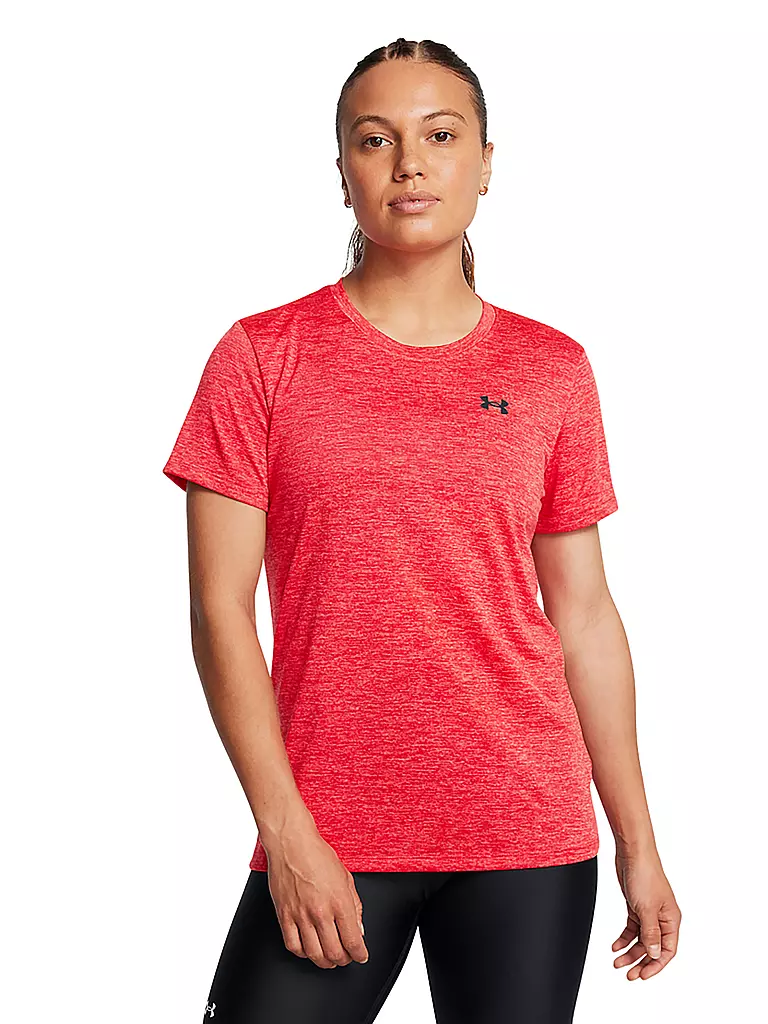 UNDER ARMOUR | Damen Fitnessshirt UA Tech™ Twist | Rojo