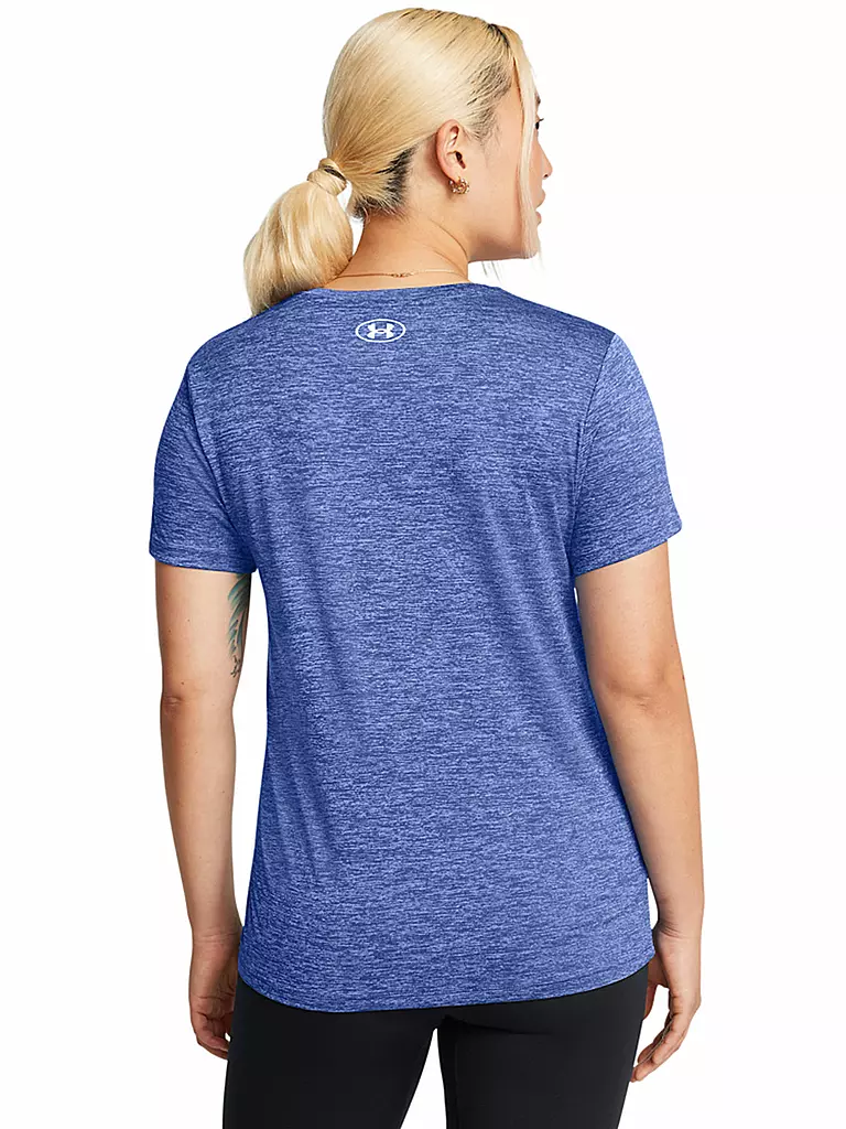 UNDER ARMOUR | Damen Fitnessshirt UA Tech™ Twist | Azul