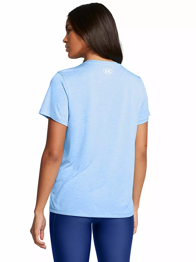 UNDER ARMOUR | Damen Fitnessshirt UA Tech™ Twist | Azul claro