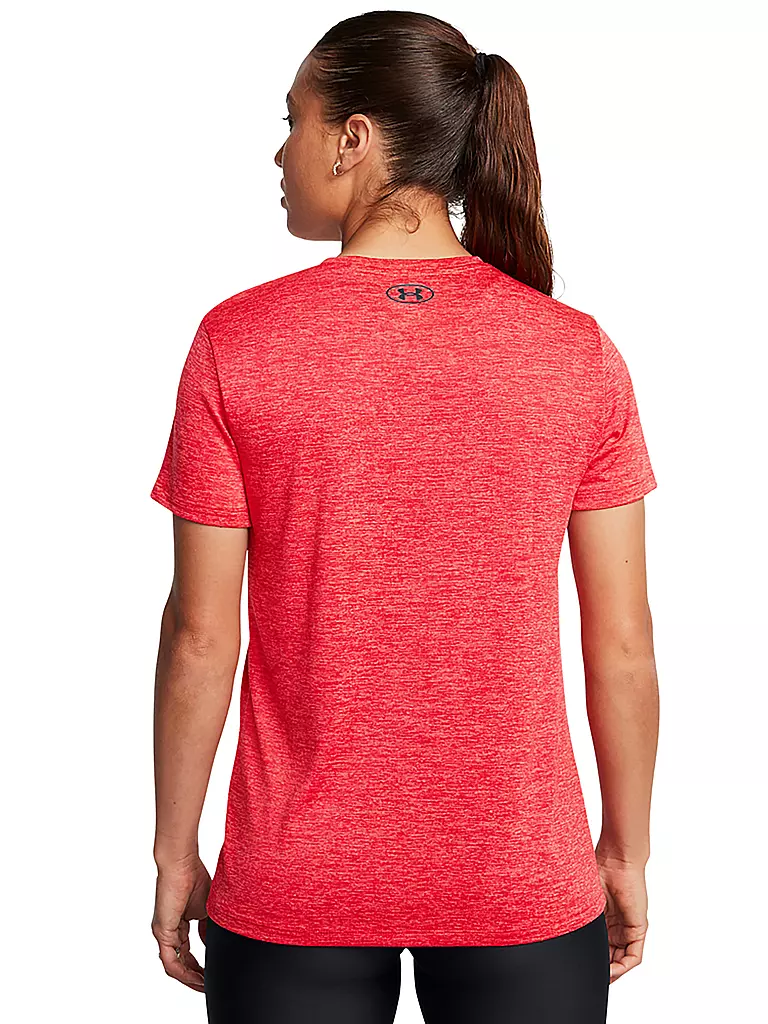 UNDER ARMOUR | Damen Fitnessshirt UA Tech™ Twist | Rojo