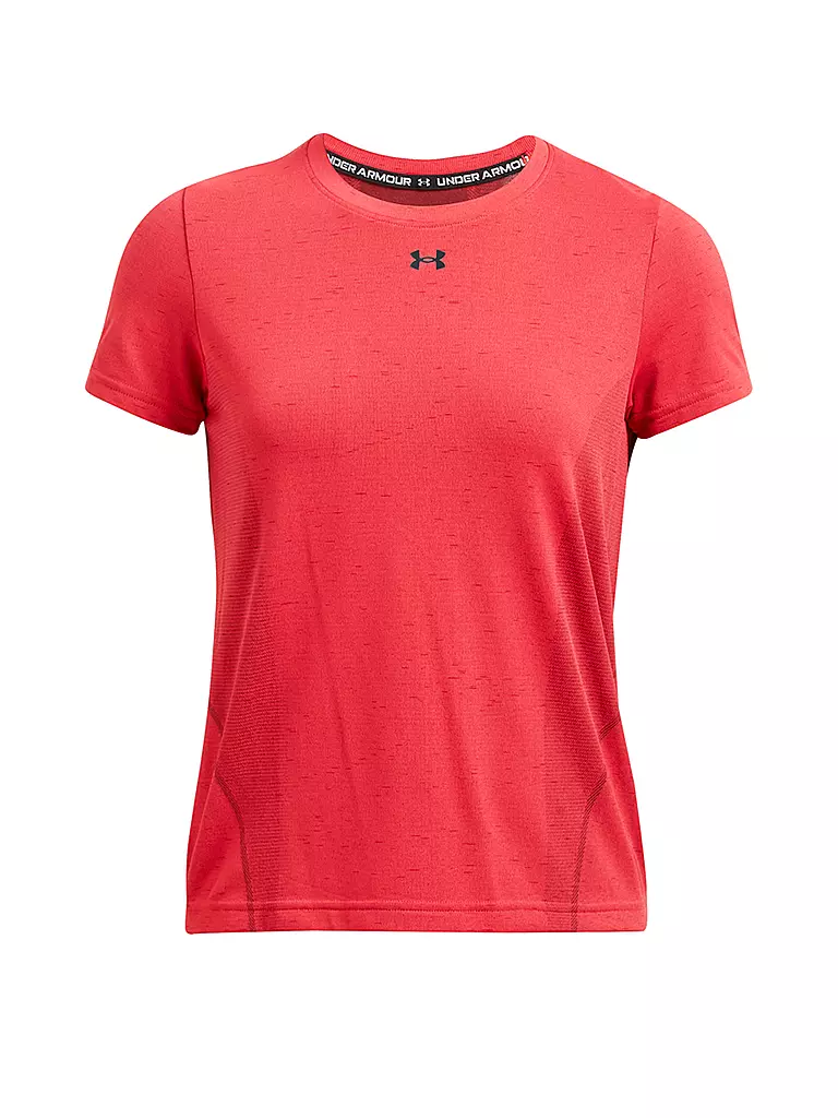 UNDER ARMOUR | Damen Fitnessshirt Vanish Seamless Loose | Rojo oscuro