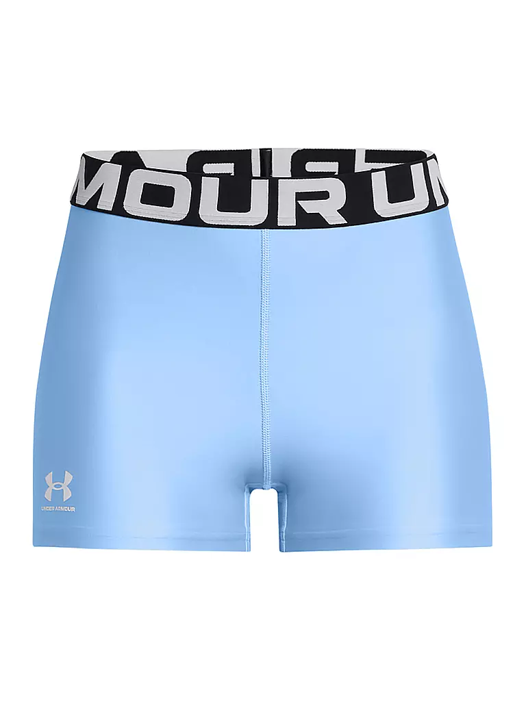 UNDER ARMOUR | Damen Fitnessshort HeatGear®  | Azul claro