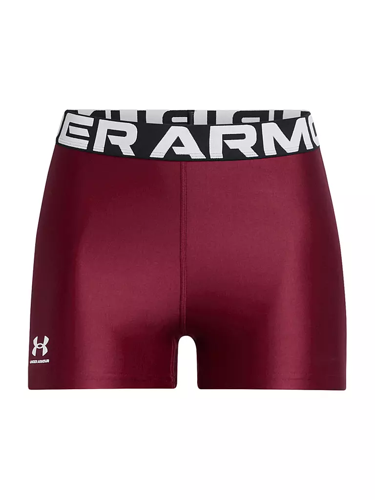 UNDER ARMOUR | Damen Fitnessshort HeatGear®  | Rojo oscuro