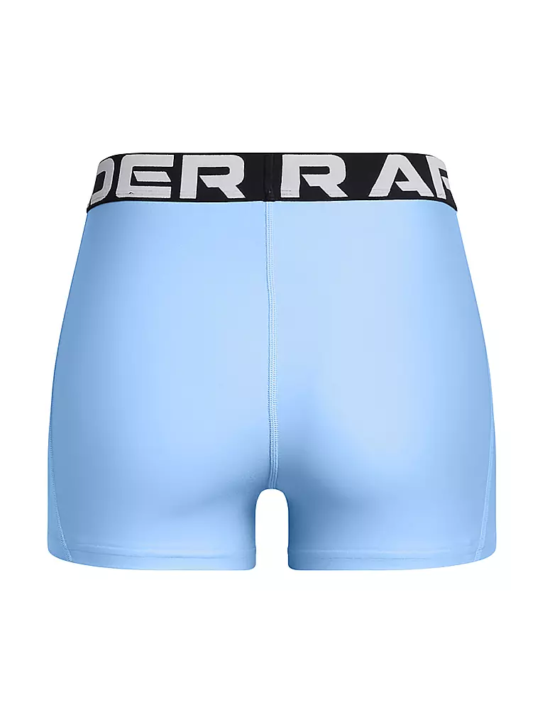 UNDER ARMOUR | Damen Fitnessshort HeatGear®  | Azul claro