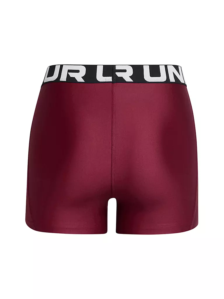 UNDER ARMOUR | Damen Fitnessshort HeatGear®  | Rojo oscuro