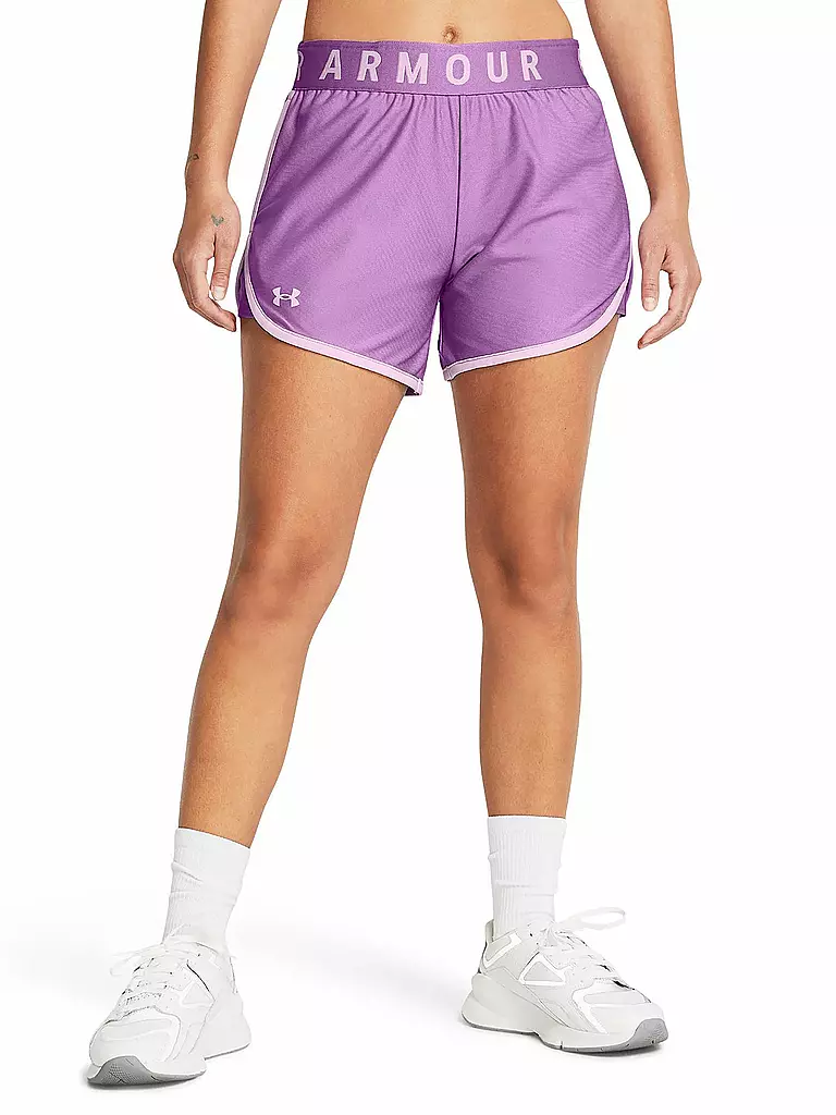 UNDER ARMOUR | Damen Fitnessshort UA Play Up 5" | Lila