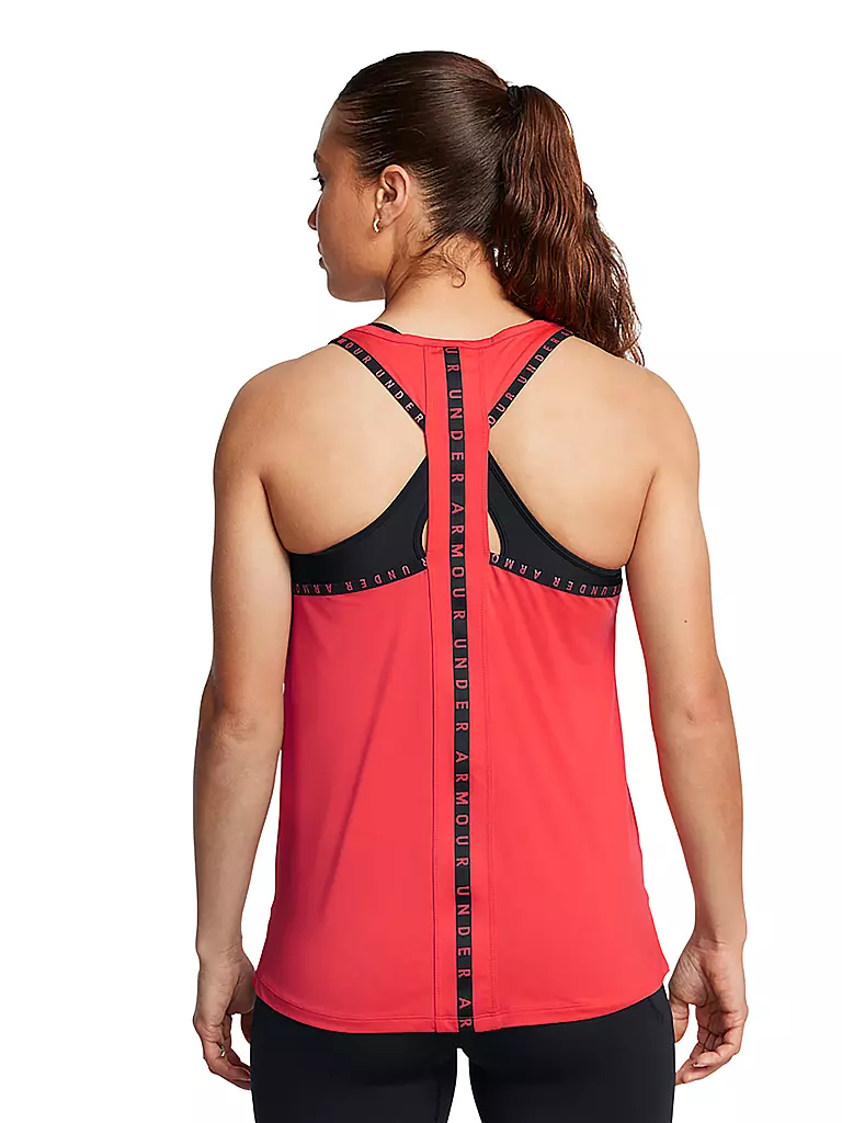 UNDER ARMOUR | Damen Fitnesstank UA Knockout | Rojo