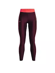 UNDER ARMOUR | Damen Fitnesstight HeatGear® | Rojo oscuro