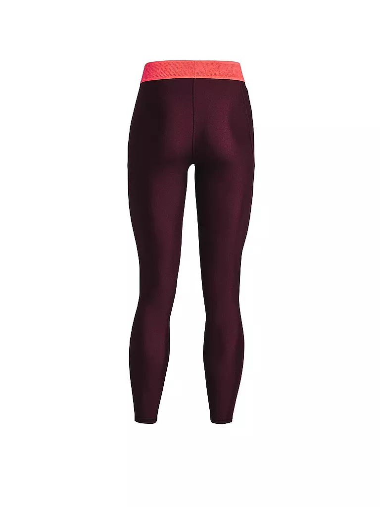 UNDER ARMOUR | Damen Fitnesstight HeatGear® | Rojo oscuro
