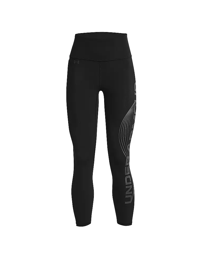 UNDER ARMOUR | Damen Fitnesstight UA Motion Branded Ankle Leg | Negro