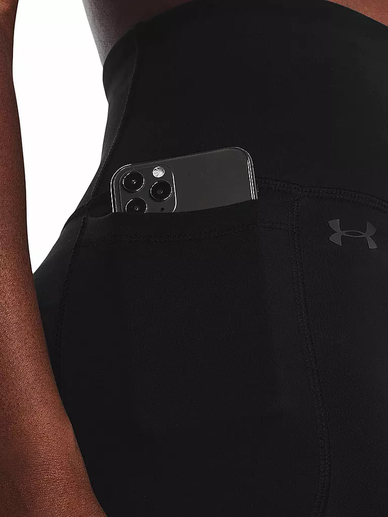 UNDER ARMOUR | Damen Fitnesstight UA Motion Branded Ankle Leg | Negro