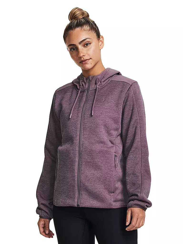 UNDER ARMOUR | Damen Jacke Essential Swacket | Lila