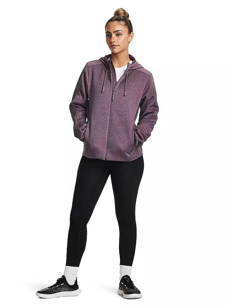 UNDER ARMOUR | Damen Jacke Essential Swacket | Lila