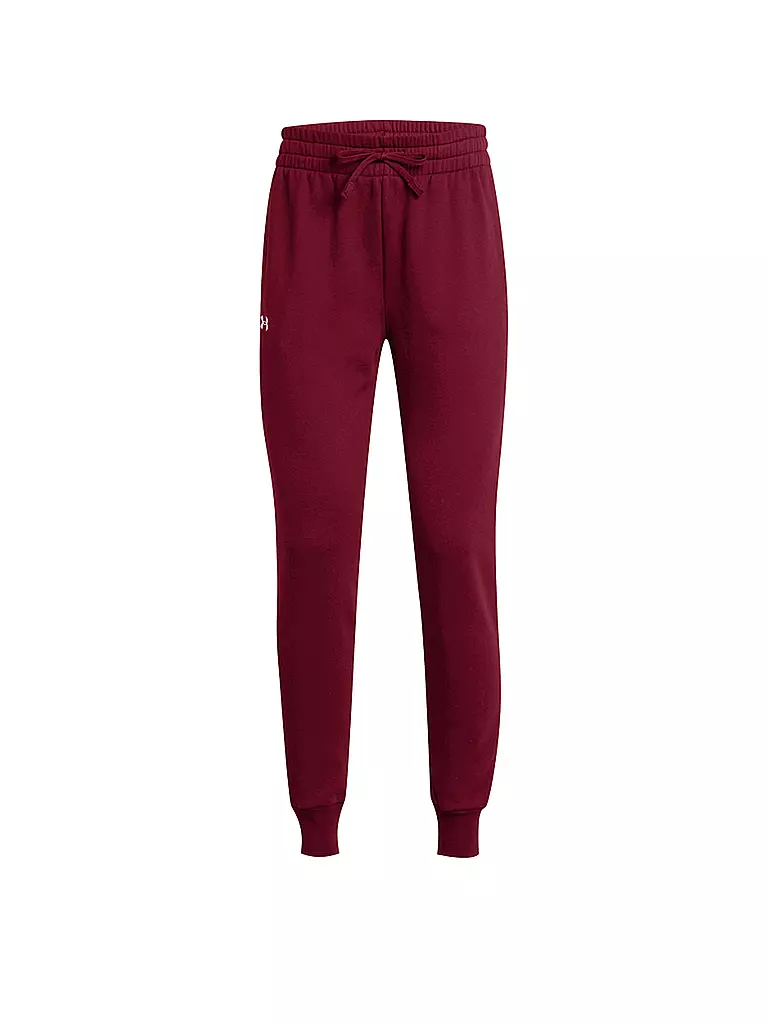 UNDER ARMOUR | Damen Jogginghose UA Rival Fleece | Rojo oscuro