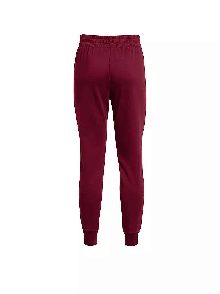 UNDER ARMOUR | Damen Jogginghose UA Rival Fleece | Rojo oscuro