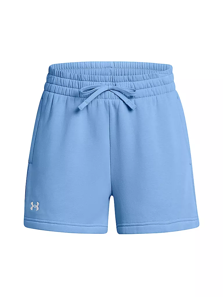 UNDER ARMOUR | Damen Short UA Rival Fleece | Azul claro