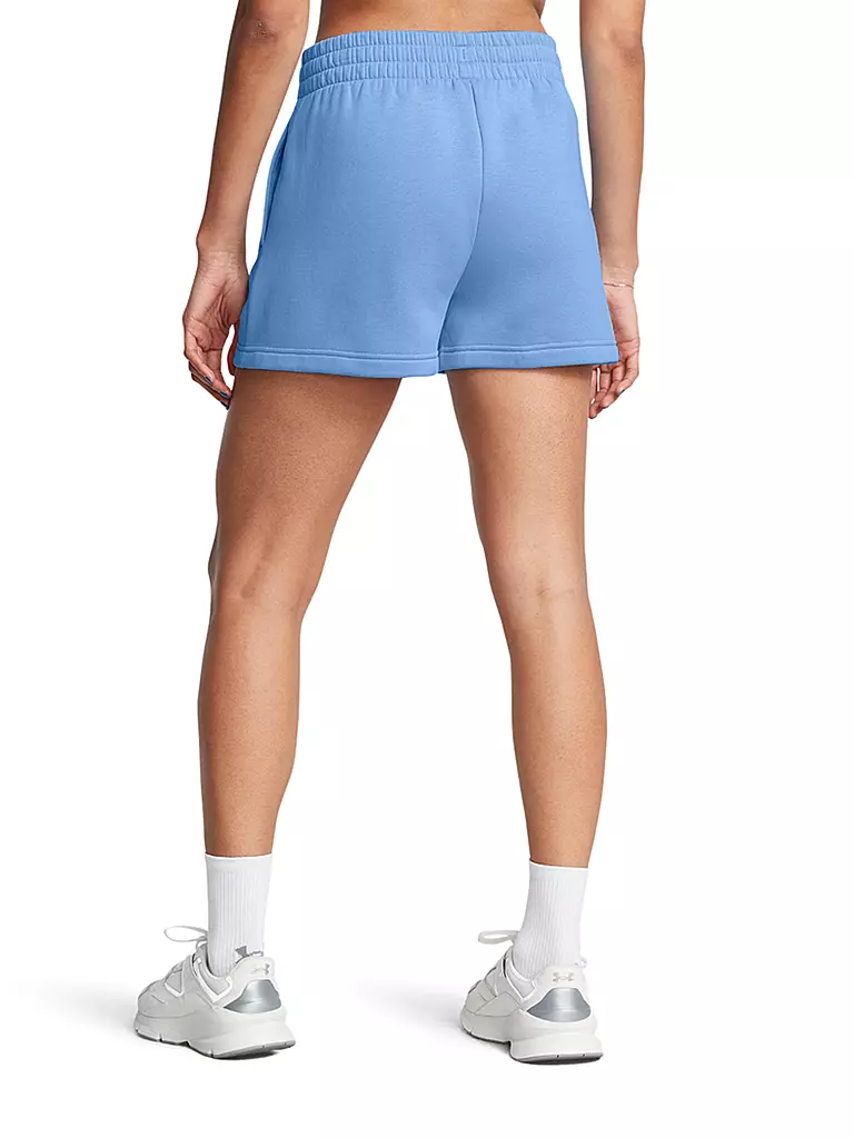 UNDER ARMOUR | Damen Short UA Rival Fleece | Azul claro