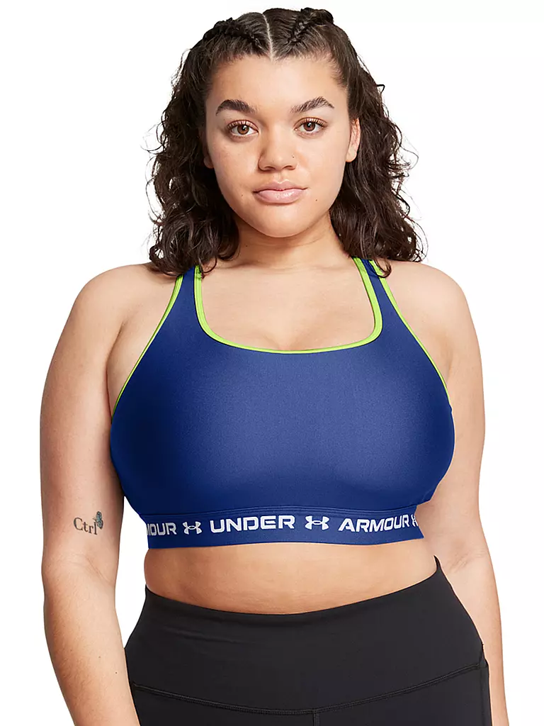 UNDER ARMOUR | Damen Sport-BH Armour® Crossback Medium Support | Azul oscuro