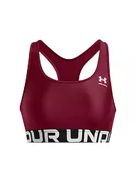 UNDER ARMOUR | Sujetador deportivo para mujer HeatGear® Armour de sujeción media | Rojo oscuro