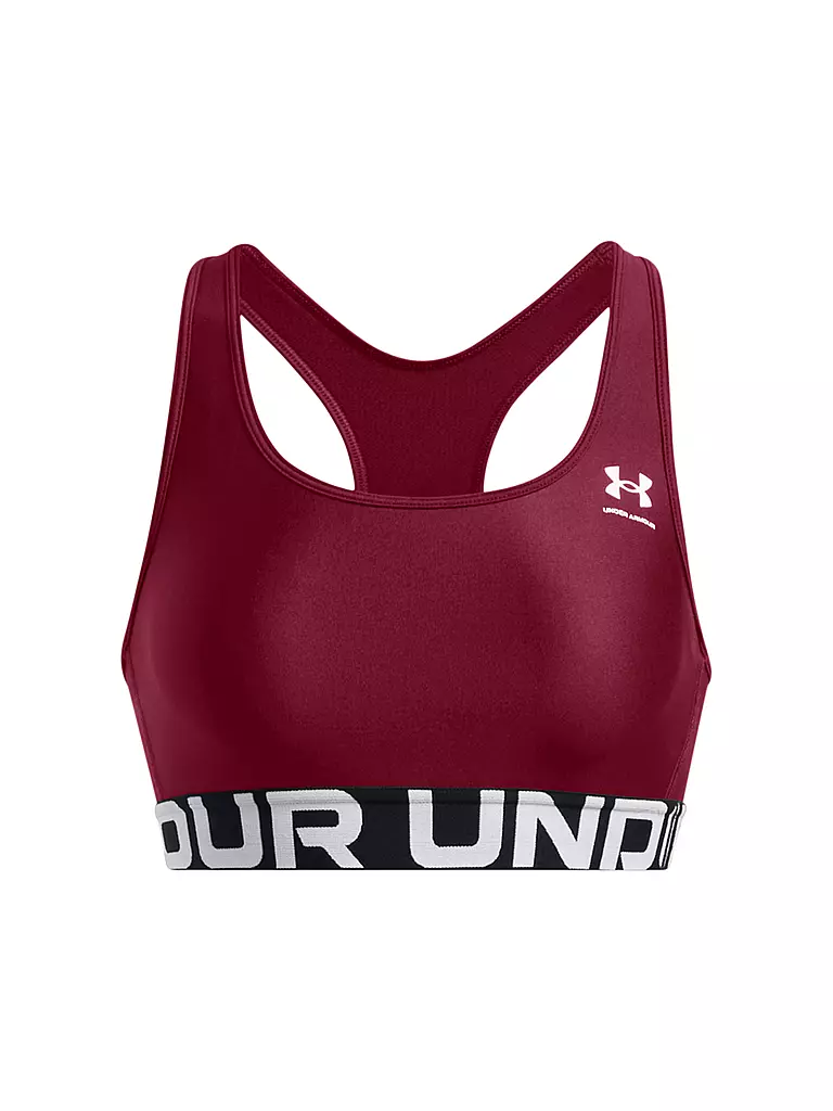 UNDER ARMOUR | Damen Sport-BH HeatGear® Armour Medium Support | Rojo oscuro