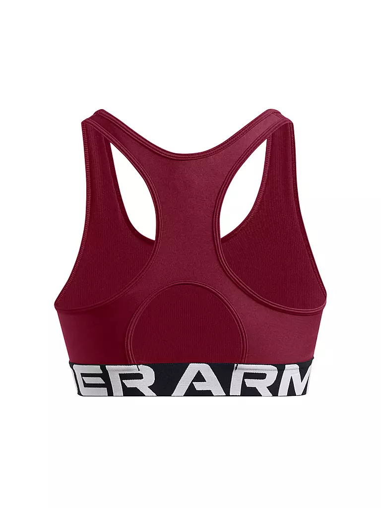 UNDER ARMOUR | Damen Sport-BH HeatGear® Armour Medium Support | Rojo oscuro