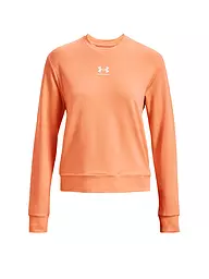 UNDER ARMOUR | Damen Sweater UA Rival French Terry | Naranja
