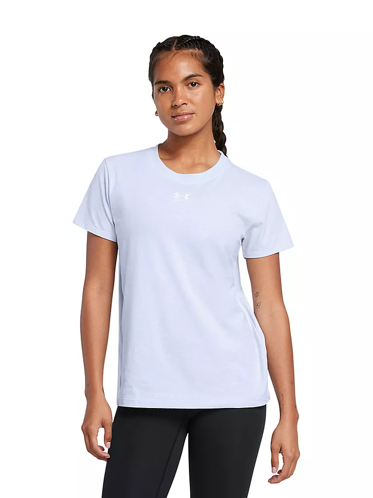 UNDER ARMOUR | Damen T-Shirt UA Off Campus Core  | Azul claro