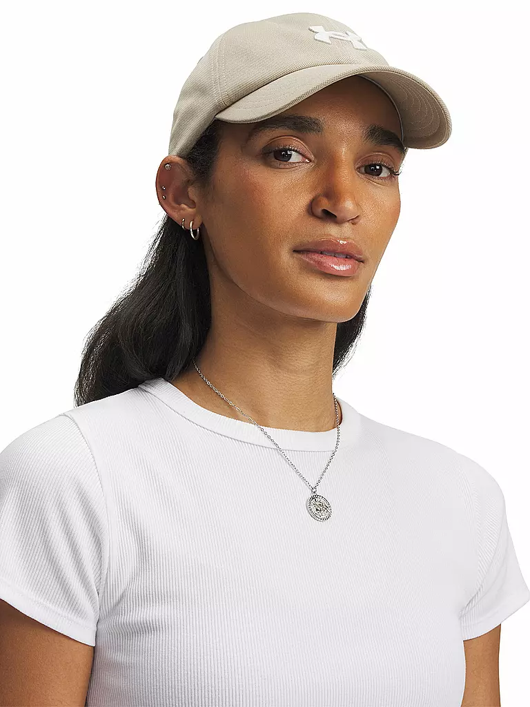 UNDER ARMOUR | Gorra de mujer UA Blitzing ajustable | Camel