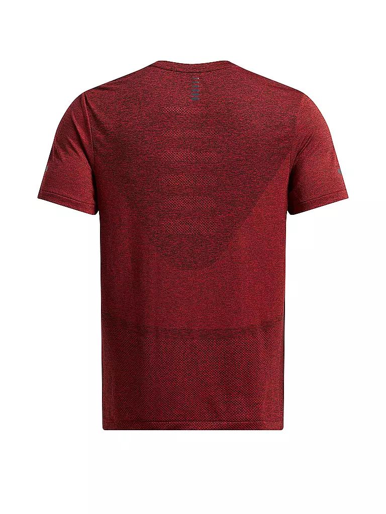 UNDER ARMOUR | Herren Fitnesshirt UA Seamless Stride | Rojo oscuro