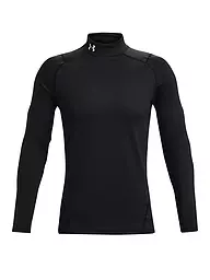 UNDER ARMOUR | Herren Fitnessshirt ColdGear® Fitted Mock | Negro