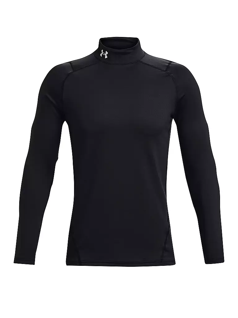 UNDER ARMOUR | Herren Fitnessshirt ColdGear® Fitted Mock | Negro
