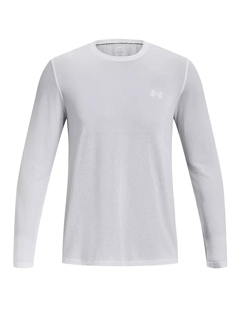 UNDER ARMOUR | Herren Fitnessshirt UA Seamless Stride | Blanco