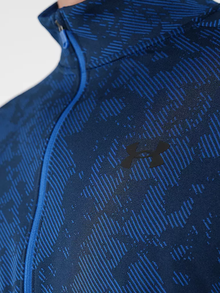 UNDER ARMOUR | Herren Fitnessshirt UA Tech™ Vent Geode mit ½ Zip | Azul oscuro
