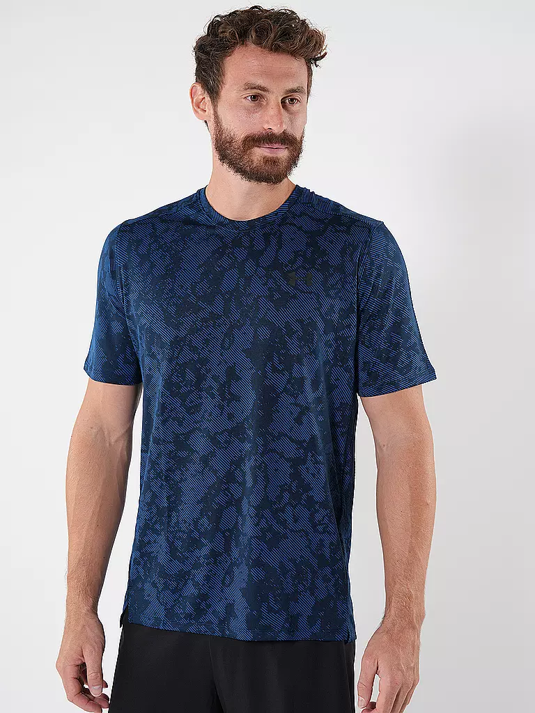 UNDER ARMOUR | Herren Fitnessshirt UA Tech™ Vent Geode | Azul