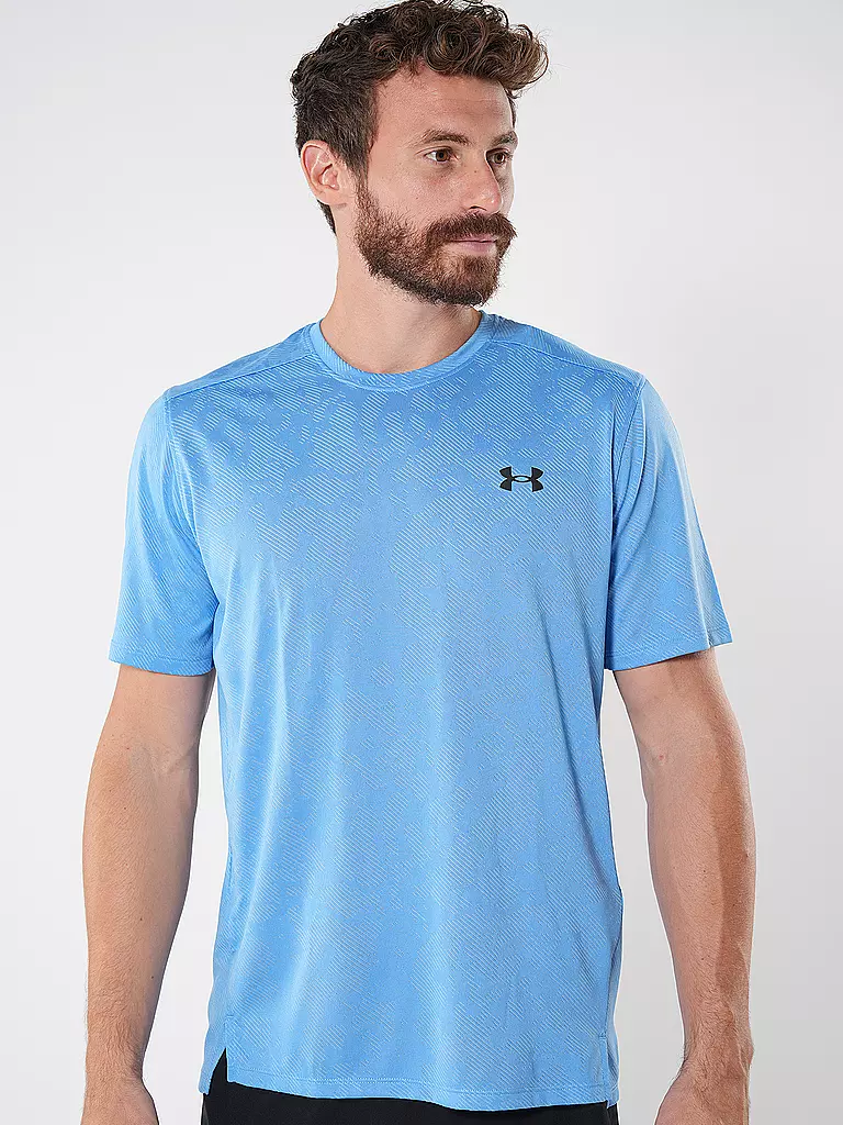 UNDER ARMOUR | Herren Fitnessshirt UA Tech™ Vent Geode | Azul claro