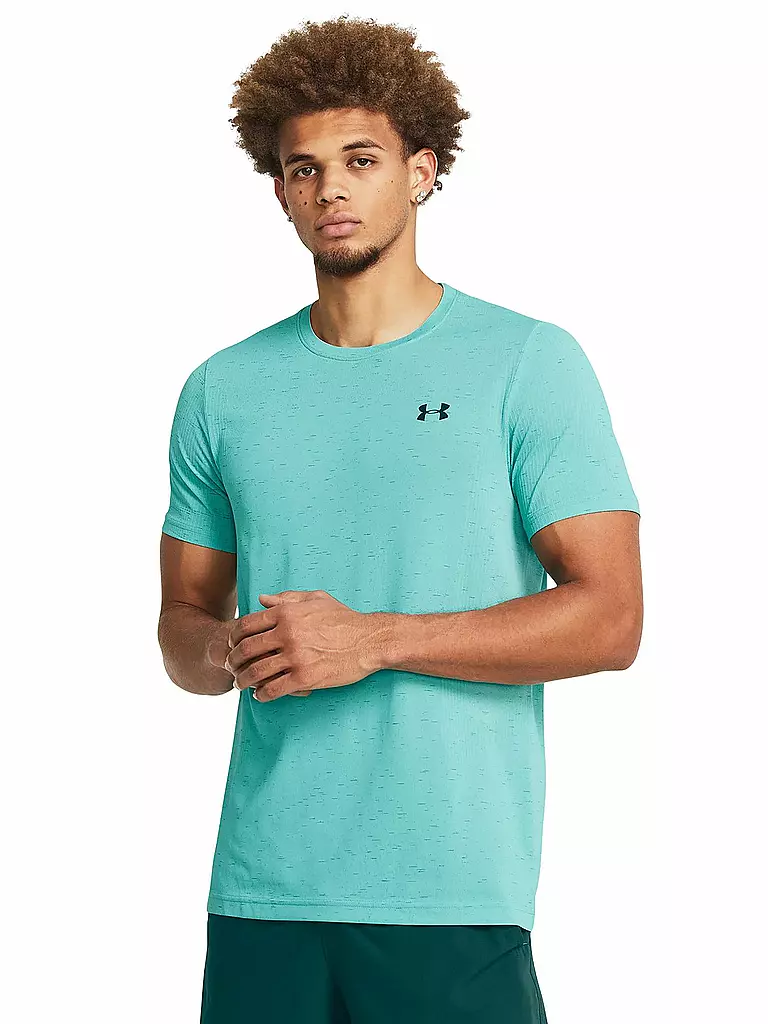 UNDER ARMOUR | Herren Fitnessshirt UA Vanish Seamless | Turquesa