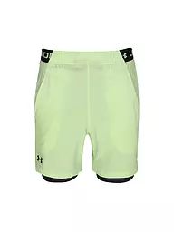 UNDER ARMOUR | Herren Fitnessshort UA Vanish Woven 2-in-1 | Verde