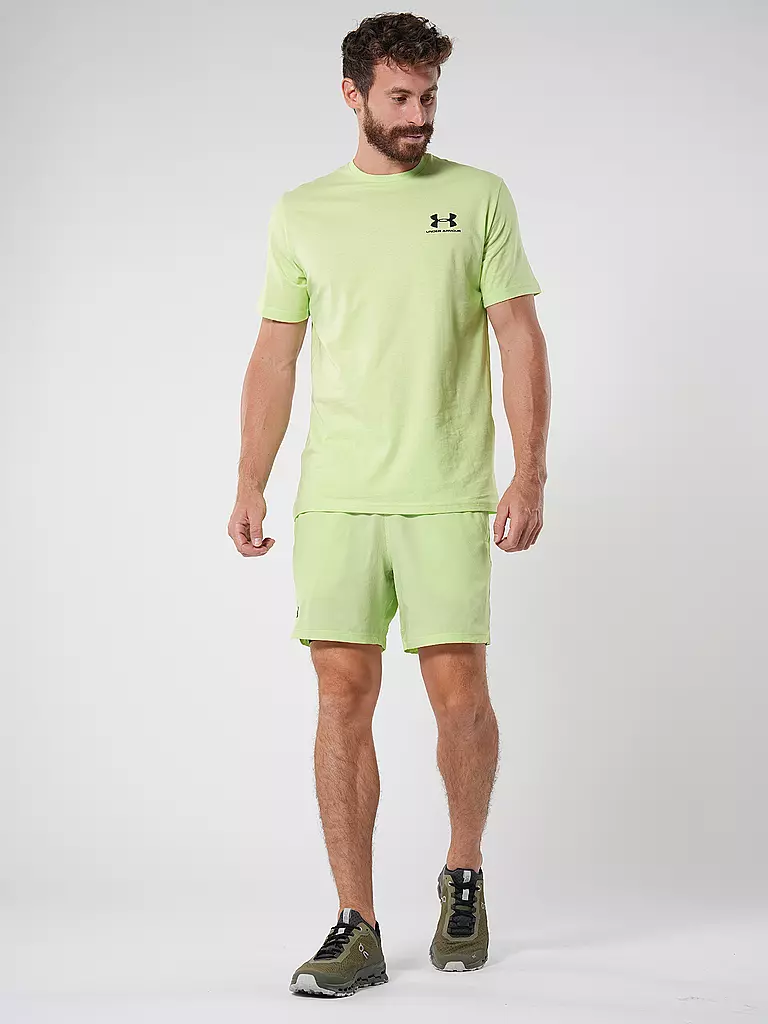 UNDER ARMOUR | Herren Fitnessshort UA Vanish Woven 2-in-1 | Verde