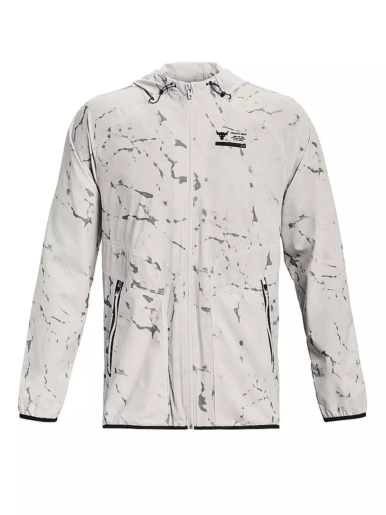 UNDER ARMOUR | Herren Jacke Project Rock Unstoppable | Blanco